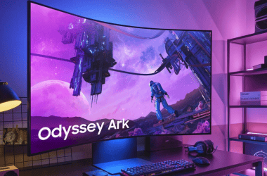 Samsung lança o odyssey ark, monitor smart curvo para jogos