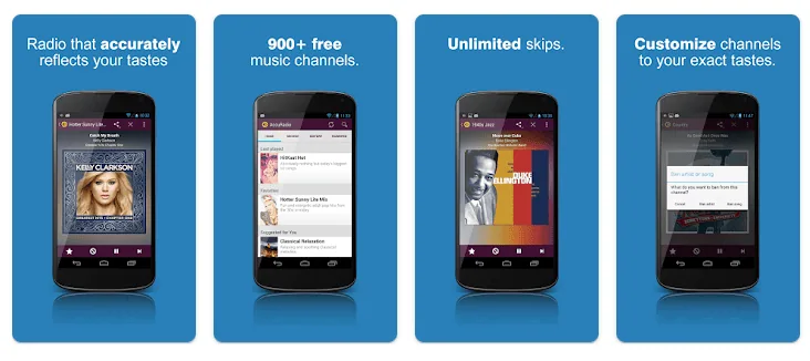 Os melhores aplicativos para escutar rádio no android e ios Aplicativo accuradio