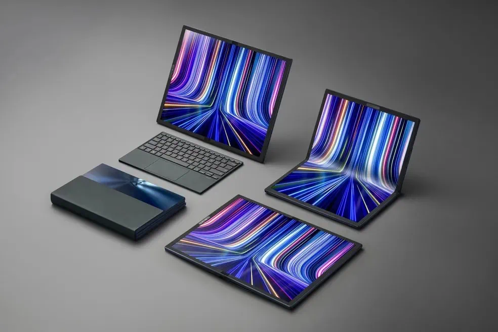 Zenbook 17 fold oled é o primeiro notebook dobrável da asus
