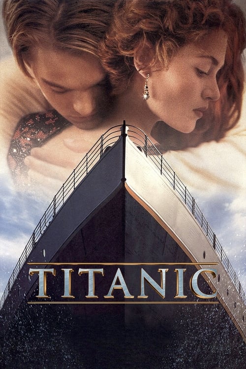 Pôster oficial para divulgação de titanic para os cinemas