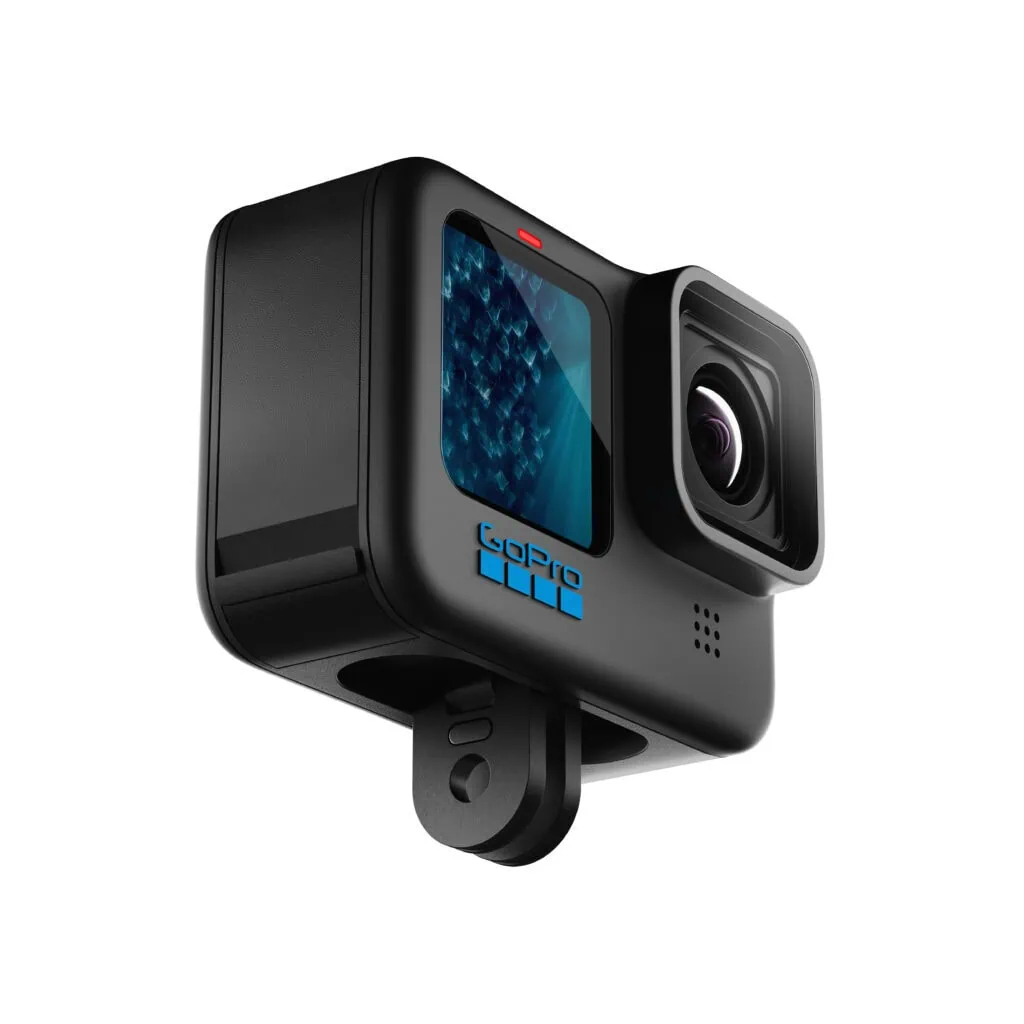 Review: gopro hero11 black atende todos os tipos de público Detalhes da frente da gopro hero11 black