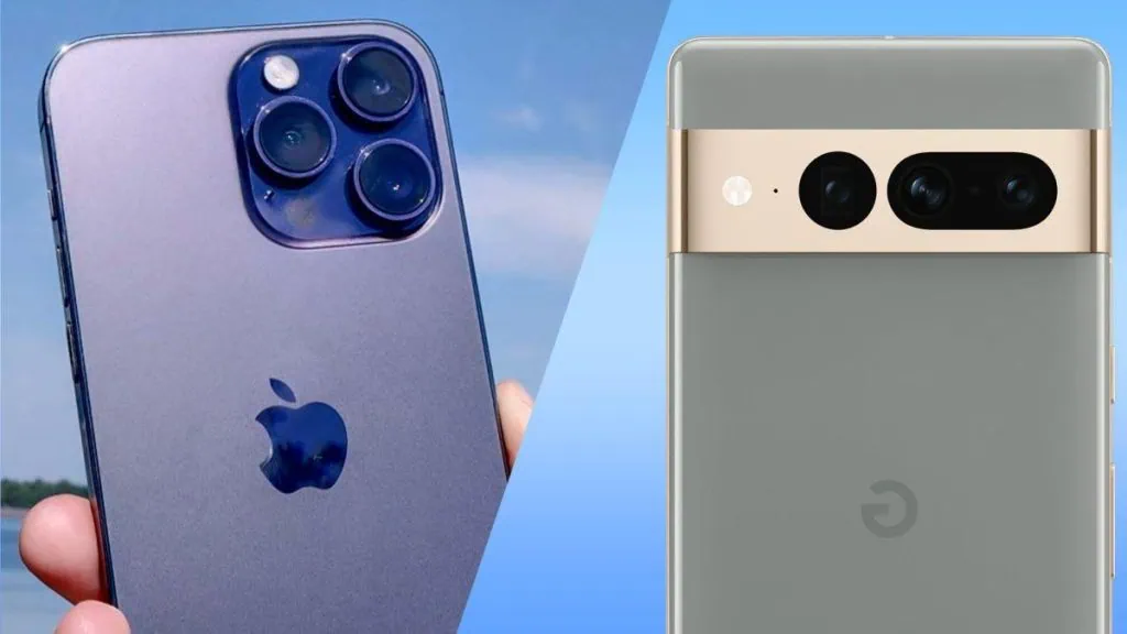 Testen sier at pixel 7 pro-kamera er bedre enn iphone 14 pro Google pixel 7 pro og apple iphone 14 pro