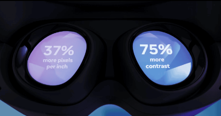 Meta quest pro: óculos de realidade mista é lançado por us$ 1. 499 Lentes do meta quest pro