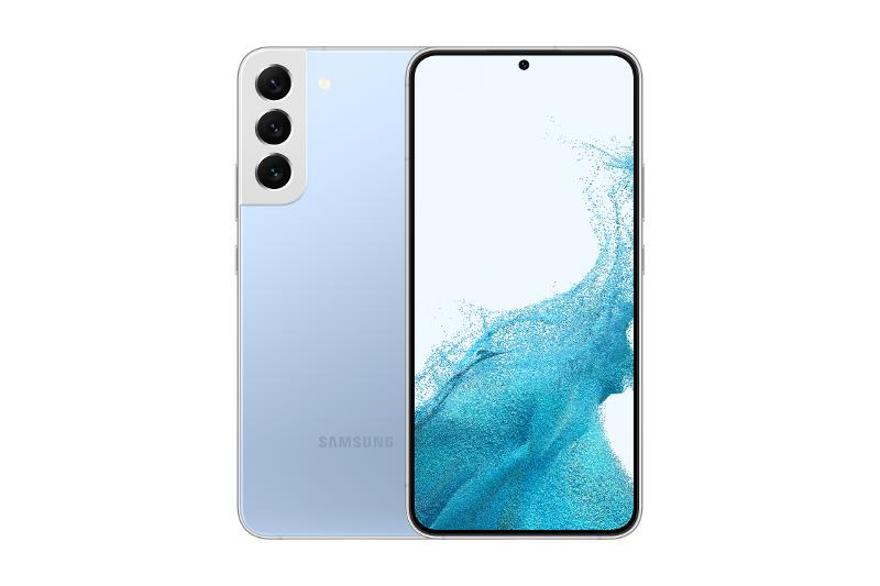 Galaxy s22+ com destaque na sua tela, um dos celulares da samsung em 2022