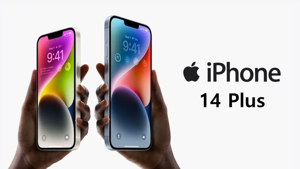 Iphone 14 no brasil: apple revela preços e data de lançamento Pessoas segurando o iphone 14 plus