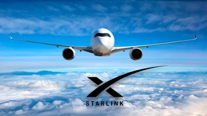 Starlink aviation vai fornecer internet de alta velocidade para aviões a partir de 2023