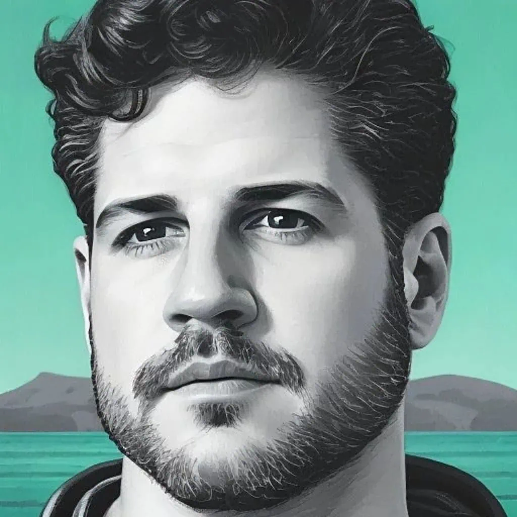 Como fazer suas selfies com ai | lensa Selfie de bruno martinez criada pelo aplicativo lensa