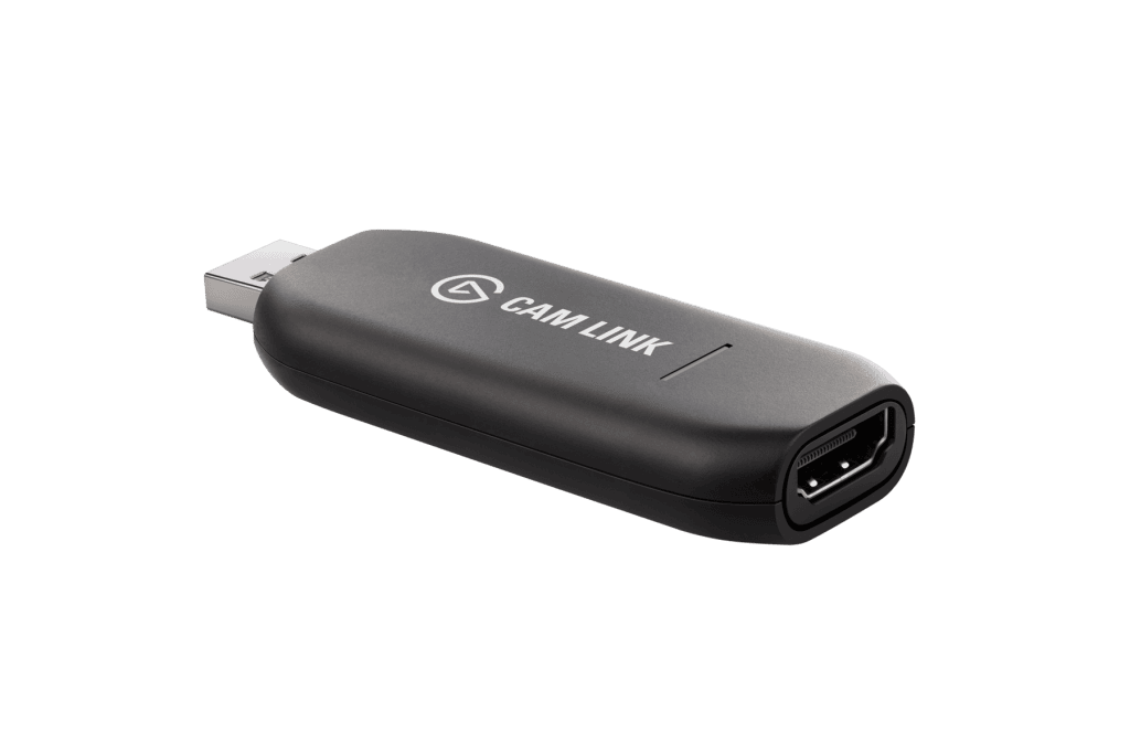 DSLR fotoğraf makineleri web kamerası olarak nasıl kullanılır? USB belleğe benzeyen Elgato yakalama kartı.