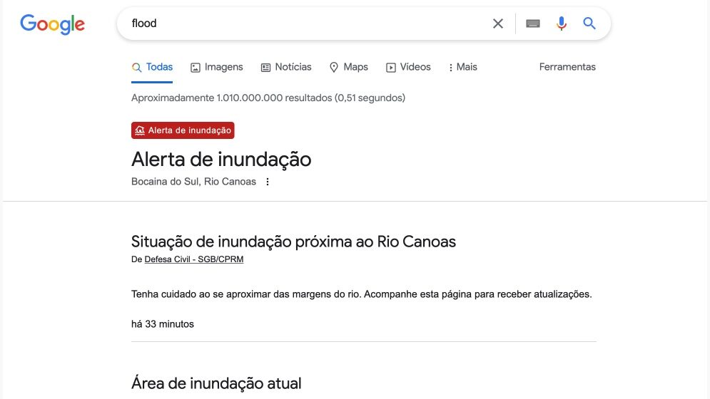 Google anuncia 1º sistema de alerta de inundações baseado em ia e machine learning no brasil
