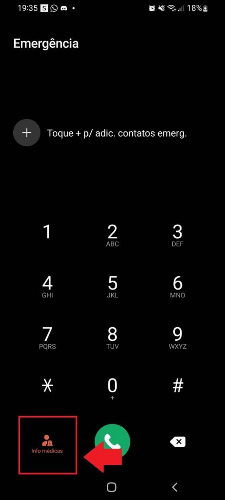Celular para idosos: aprenda como configurar e adaptar o smartphone Info médicas na tela bloqueada do android