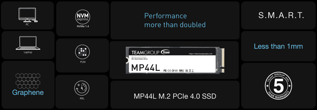 Review: ssd team group mp44l tem ótimo custo-benefício Review: ssd team group mp44l tem ótimo custo-benefício. A performance do drive é ideal para jogos e se mostra pioneira nesta nova geração sem dram