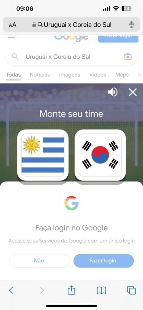 Minigame da copa do mundo no google está disponível para ios e android
