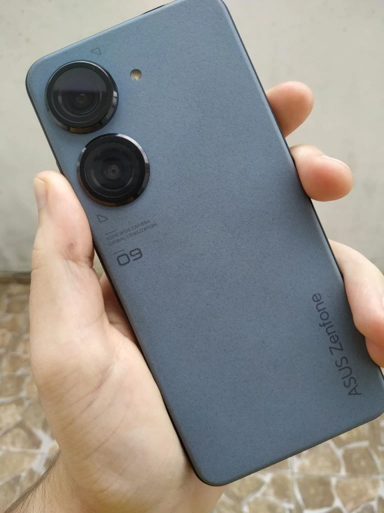 Review: asus zenfone 9 Traseira do zenfone 9