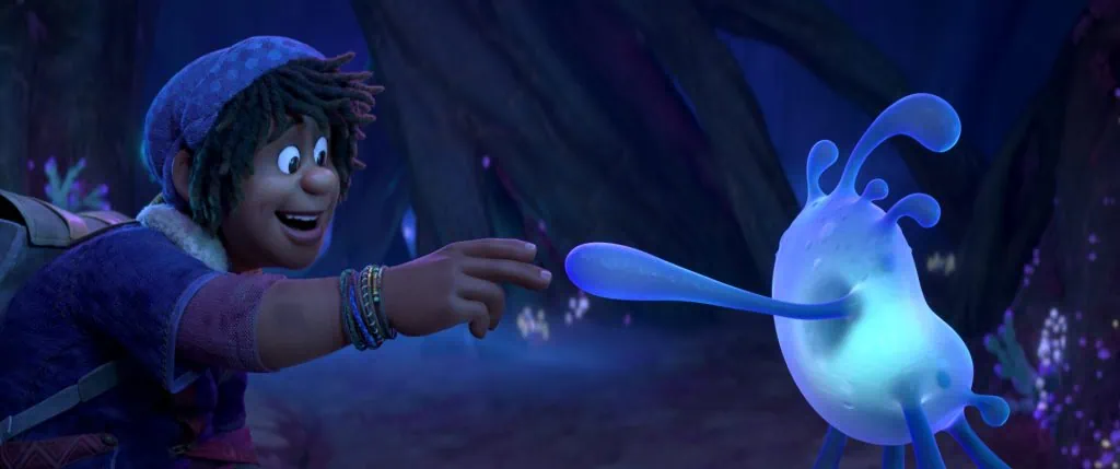 Mundo estranho é uma bela e confusa história sobre pai e filho Ethan e splat, um dos mascotes do filme