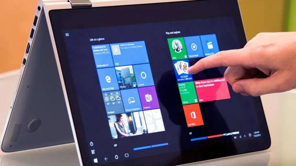 Vazou! Nova interface do windows 12 é revelada! Tablet com windows 10 - imagem ilustrativa