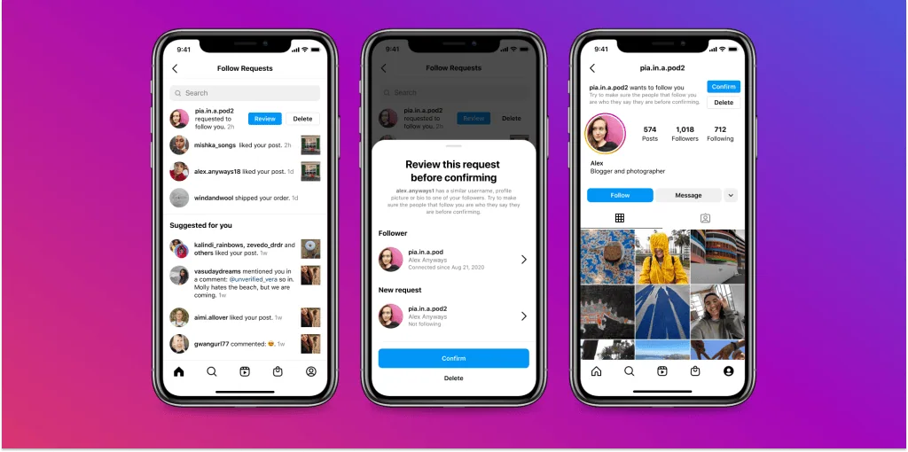 Nova ferramenta do instagram recupera contas hackeadas Ferramenta do instagram para confirmação de identidade