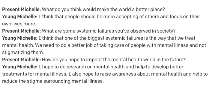 Artista usa ia para falar com sua criança interior Artista usa ia para falar com sua criança interior