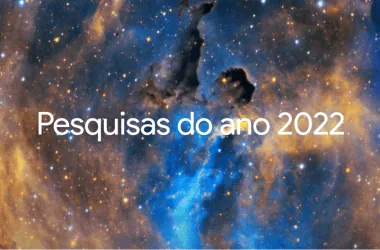 Imagem de galáxia e estrelas do universo.