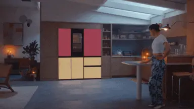 Moodup é o refrigerador lg que muda de cor; entenda Moodup é o refrigerador lg que muda de cor; entenda. Com telas led, o moodup pode ter seu visual renovado por meio do app thinq; o lançamento é esperado para entre março e abril de 2023.