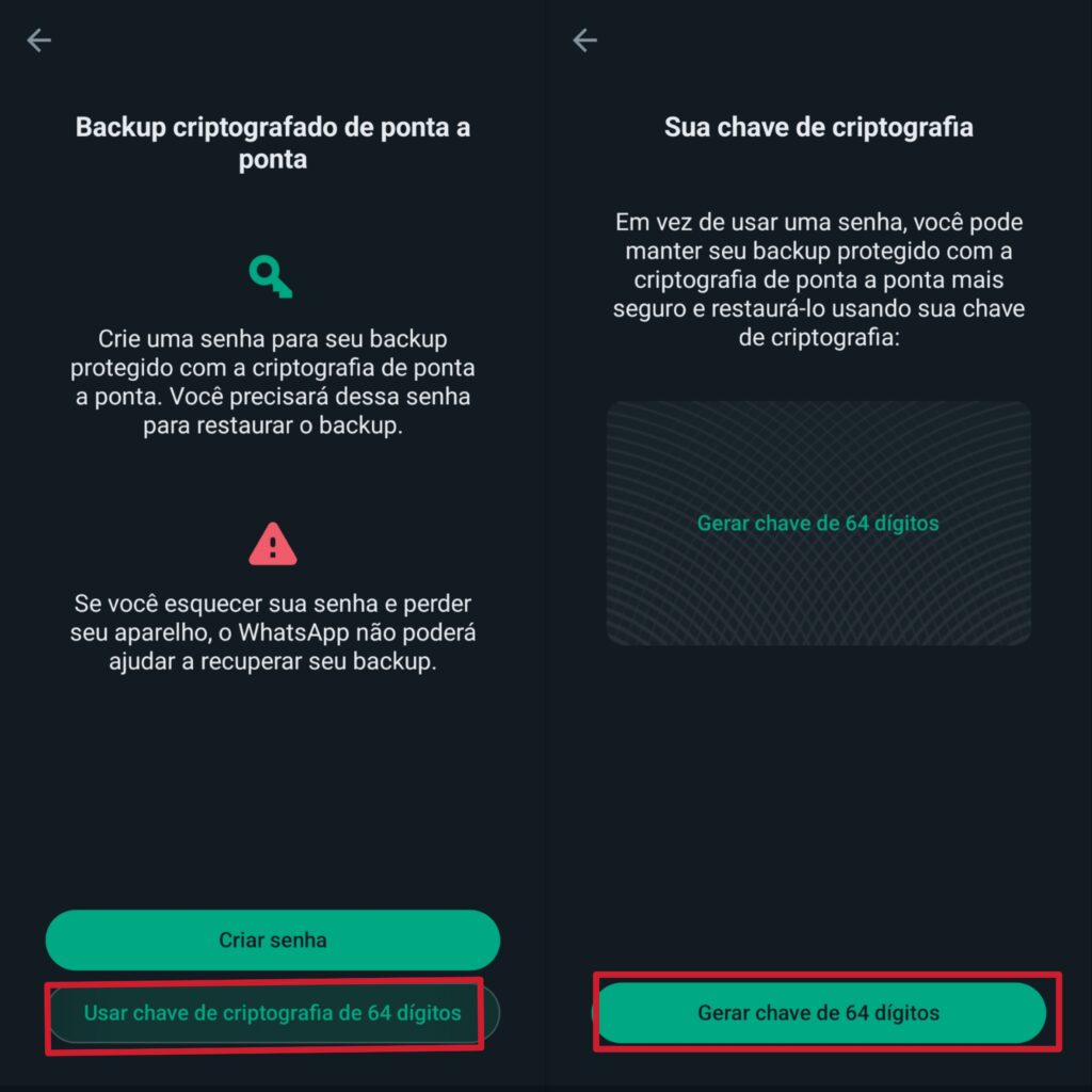 Itoolab watsgo: como transferir o whatsapp para outro celular Ativação de backup criptografado no whatsapp