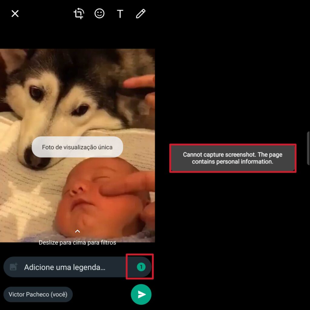 Como bloquear print do whatsapp Modo de mensagens temporária do whatsapp