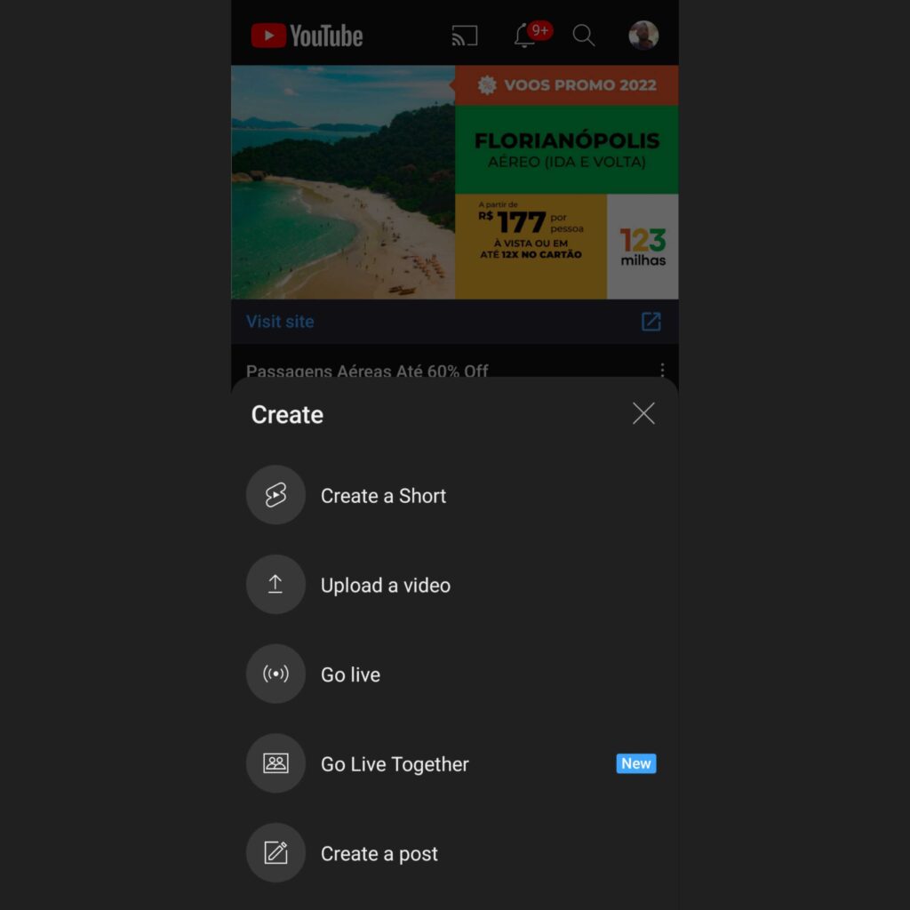 Como fazer uma live? Aprenda a fazer transmissões ao vivo no instagram, facebook e youtube Tela de como fazer transmissão ao vivo no youtube