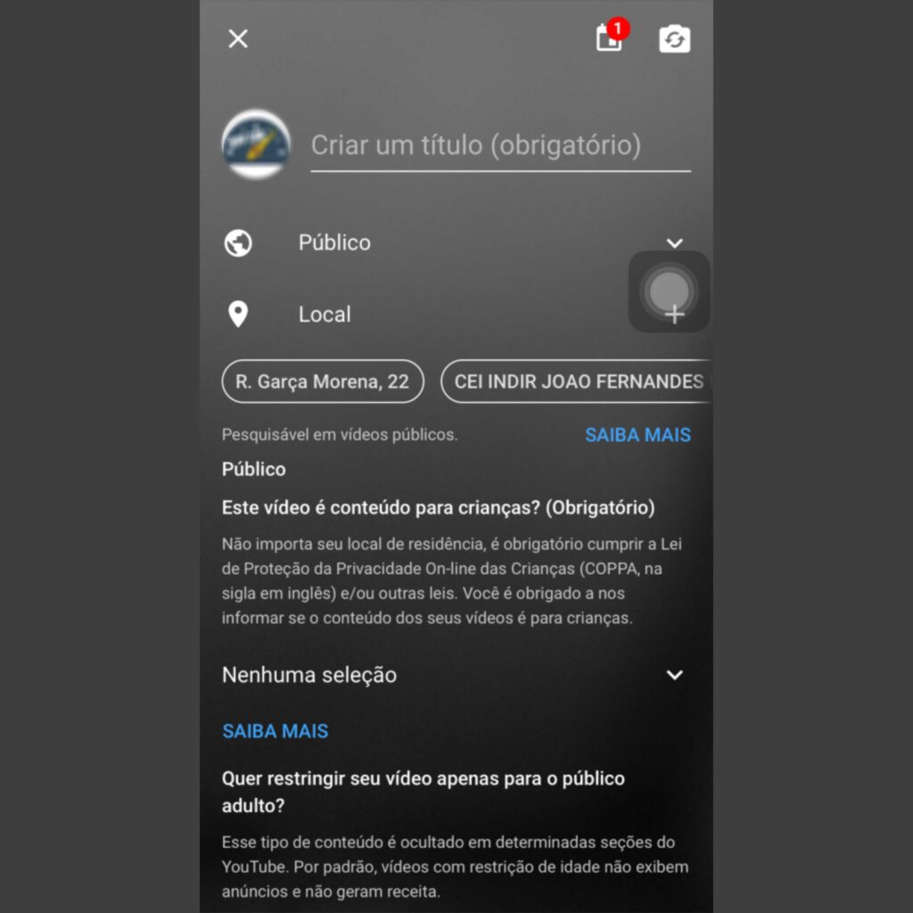 Como fazer uma live? Aprenda a fazer transmissões ao vivo no instagram, facebook e youtube Tela de como fazer transmissão ao vivo no youtube