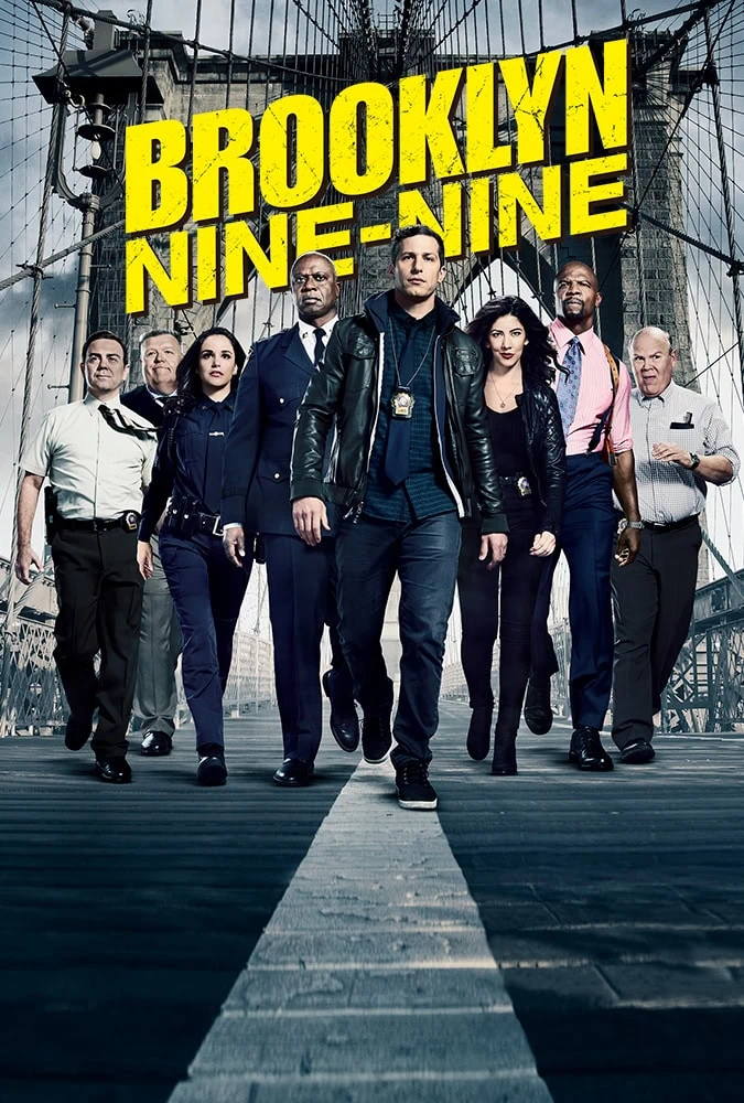 Découvrez les meilleures séries qui ont 10 ans en 2023 Affiche officielle de Brooklyn neuf-neuf
