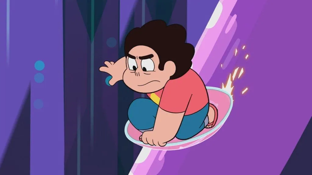 Découvrez les meilleures séries qui ont 10 ans en 2023 scène de l'univers de steven