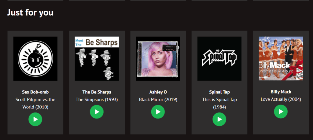 Nestflix e spotifictional reúnem artistas que só existem em filmes e séries Plataformas nestflix e spotifictional reúnem artistas que só existem em filmes e séries