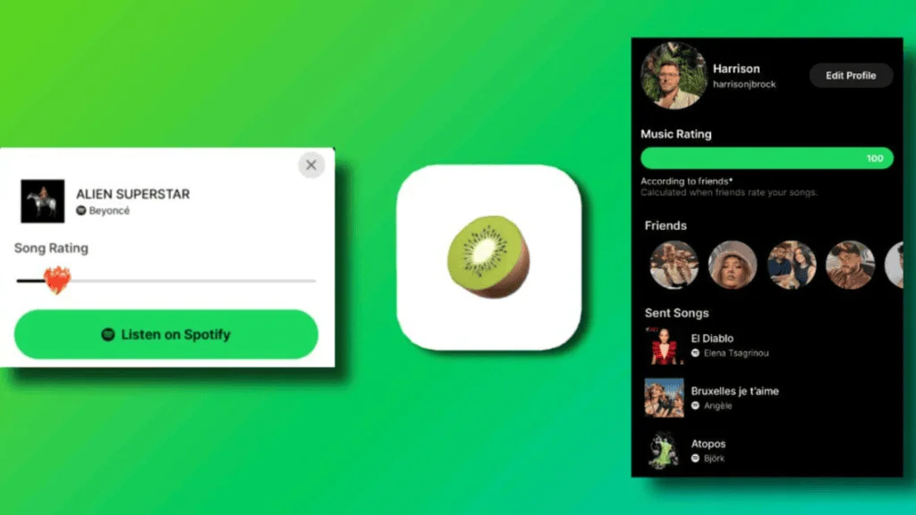 Como usar o app kiwi, o "be real de música" Como usar o app kiwi, o "be real de música". Com potencial para ser uma tendência, o app kiwi, inspirado no be real, envia notificações diárias para que você compartilhe o que mais tem escutado