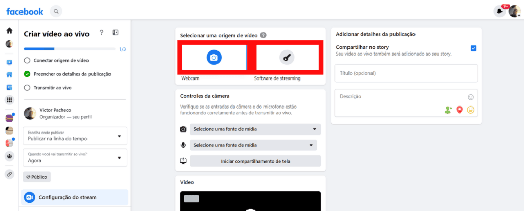 Como fazer uma live? Aprenda a fazer transmissões ao vivo no instagram, facebook e youtube Painel de transmissão ao vivo no facebook