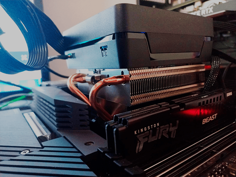 Cooler de ventilação de para cpu ryzen amd