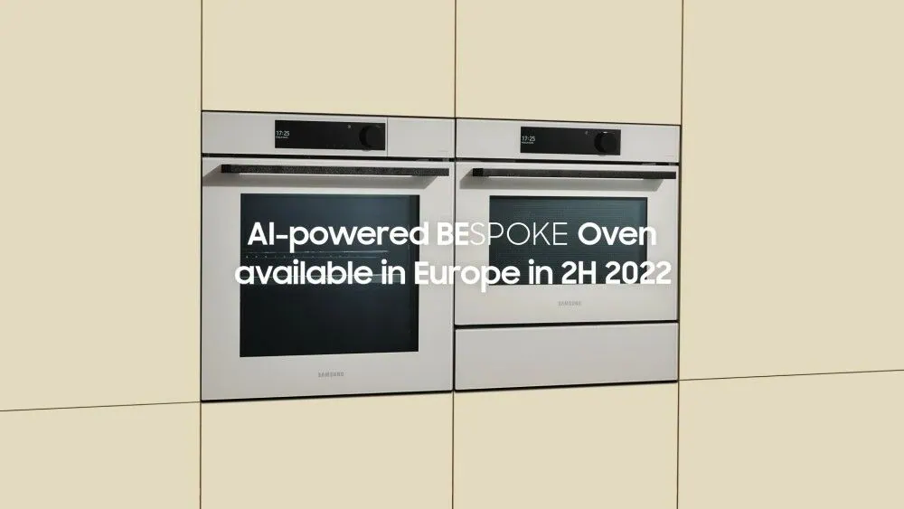 Nova geladeira da samsung permite assistir canais de tv Forno bespoke ai