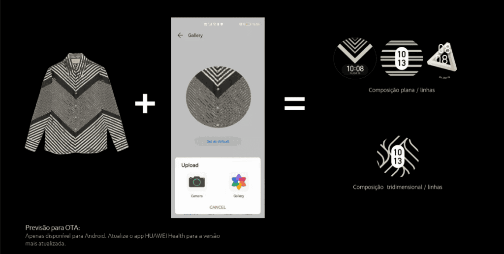 Huawei watch gt 3 se é lançado com mais de 100 modos de treino e ia Estilização de tela do novo huawei watch gt 3 se