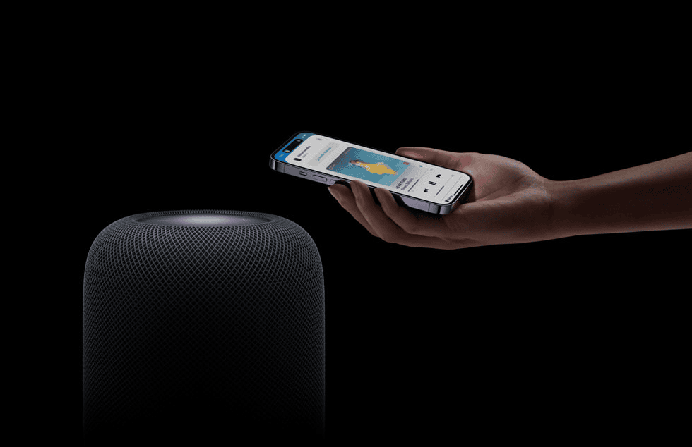 Chegou a nova geração do homepod, a caixa de som inteligente da apple Chegou a nova geração do homepod, a caixa de som inteligente da apple. A apple anuncia que irá retomar a produção do homepod com uma nova versão da caixa de som inteligente que se integra com outros aparelhos inteligentes
