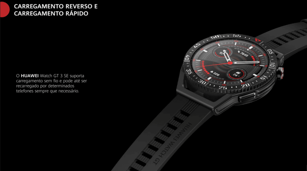 Huawei watch gt 3 se é lançado com mais de 100 modos de treino e ia Dados de carregamento do smartwatch huawei watch gt 3 se