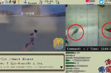 Peixe interagindo com jogo pokémon revela comportamento inusitado e surpresa para o dono.