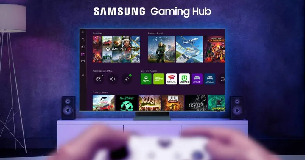 Ces 2023: smart tvs samsung recebem ia para aprimoramento de imagem Samsung gaming hub