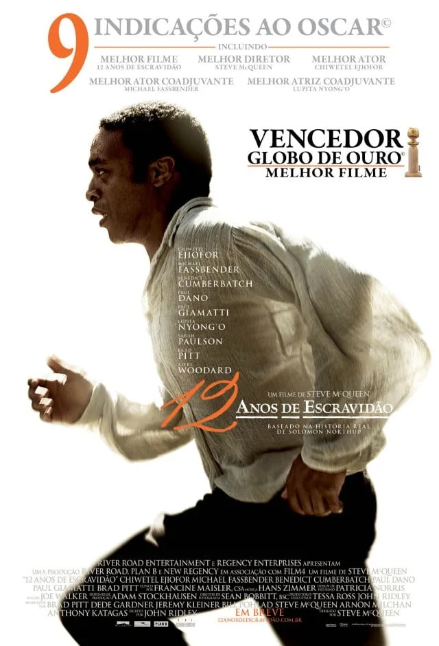 10 年に 2023 歳になる最高の映画を見つけましょう 12 Years a Slave 公式ポスター