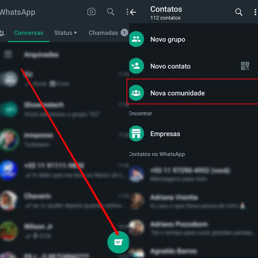 Pode usar! Comunidades do whatsapp são liberadas no brasil Pode usar! Comunidades do whatsapp são liberadas no brasil. Disponibilizadas para boa parte do mundo em novembro de 2022, as comunidades do whatsapp permitem o envio de uma mesma mensagem para até 5 mil pessoas