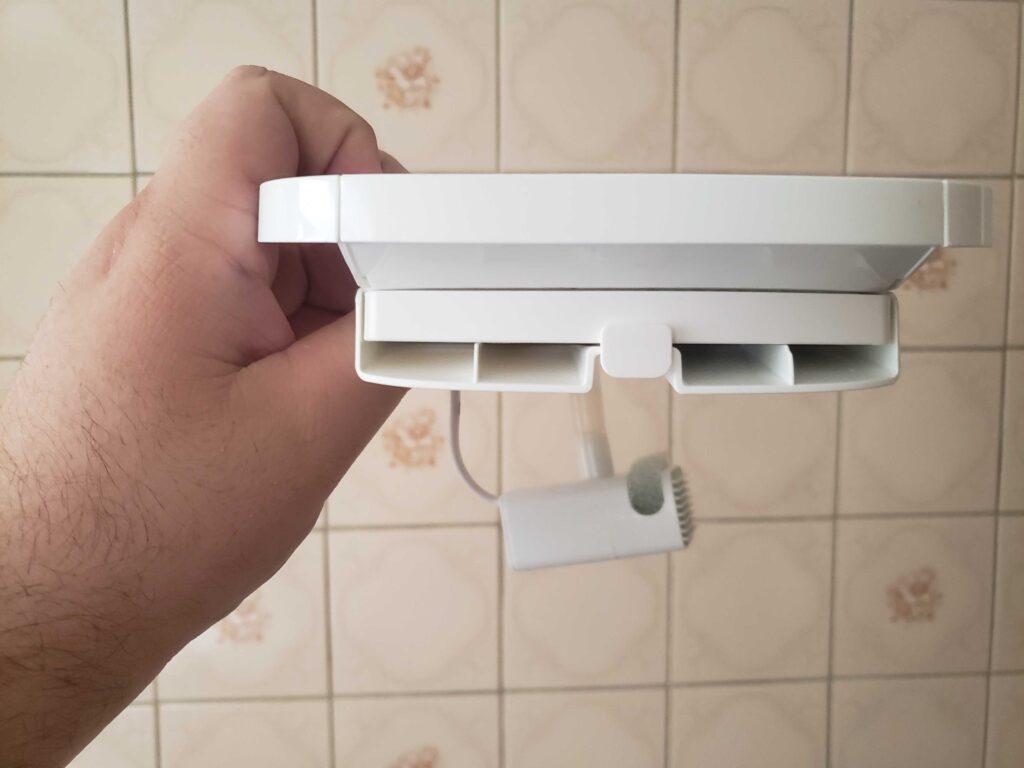 Review: bebedouro inteligente para pet xiaomi Imagem da parte que fica dentro da água do bebedouro.