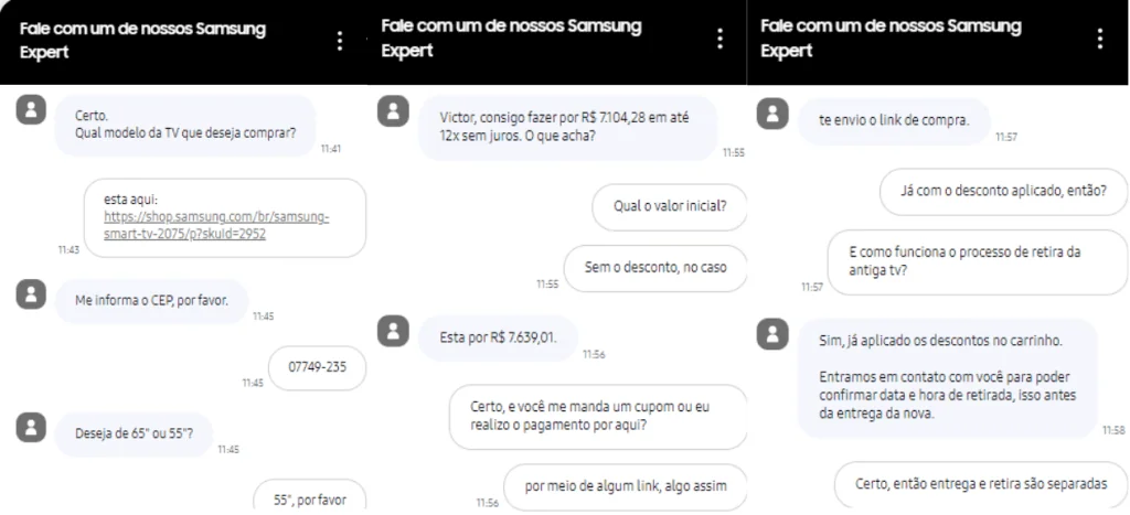 Ecotroca: samsung oferece descontos de até r$ 3 mil na troca de produtos Formulário de cadastro no ecotroca da samsung