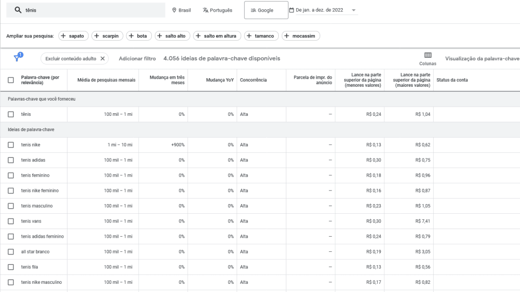 30 ferramentas de seo indispensáveis para seu site Ferramentas de seo: google keyword planner