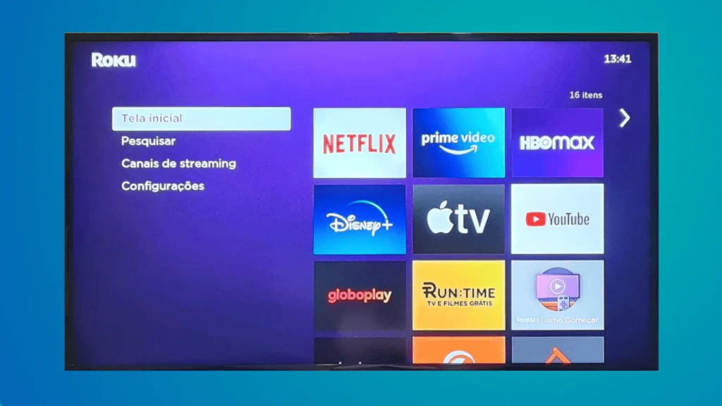 13 dicas e truques para roku express e roku tv Aplicativo de streaming roku em uma tv inteligente com opções como netflix, disney+ e youtube, ideal para otimizar seu entretenimento.