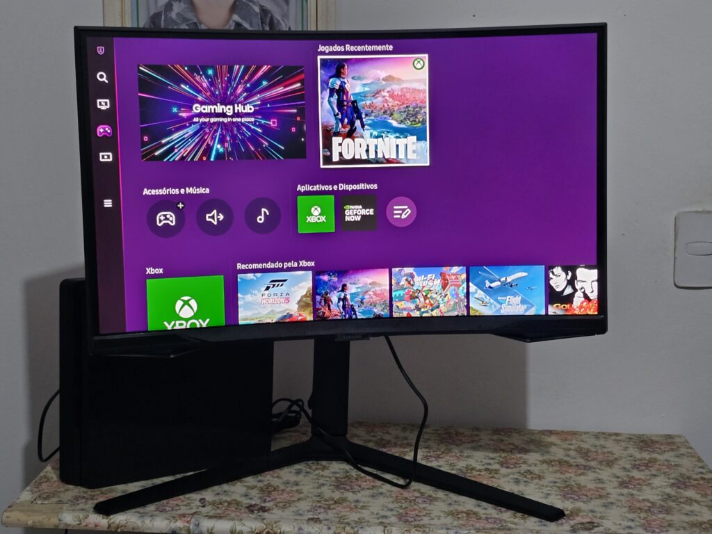 Review: odyssey g6 é muito mais que um monitor gamer Odyssey g6 com gaming hub