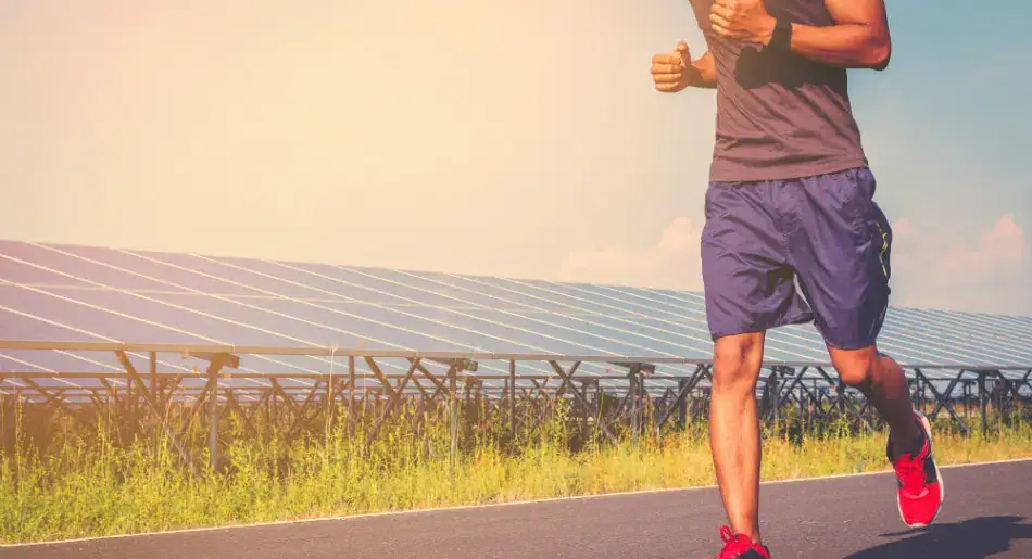Corrida ao ar livre contra depressão e ansiedade com exercícios físicos.