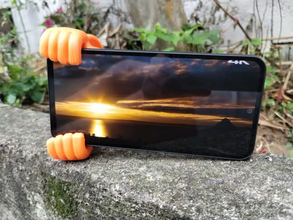 Tela e imagens no galaxy a54
