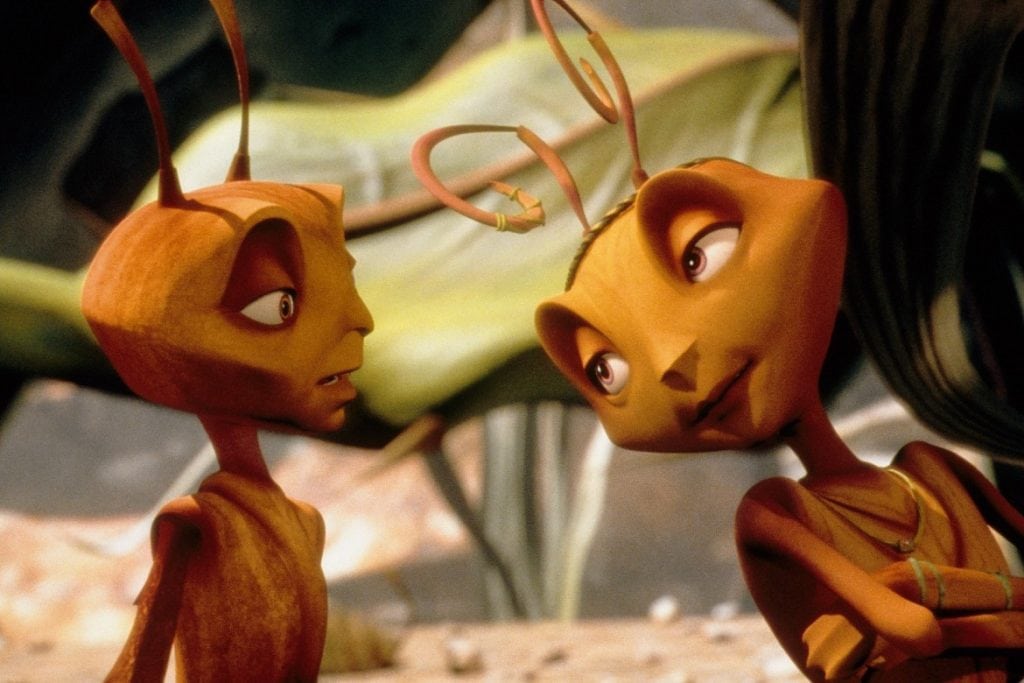 Cena do filme formiguinhaz