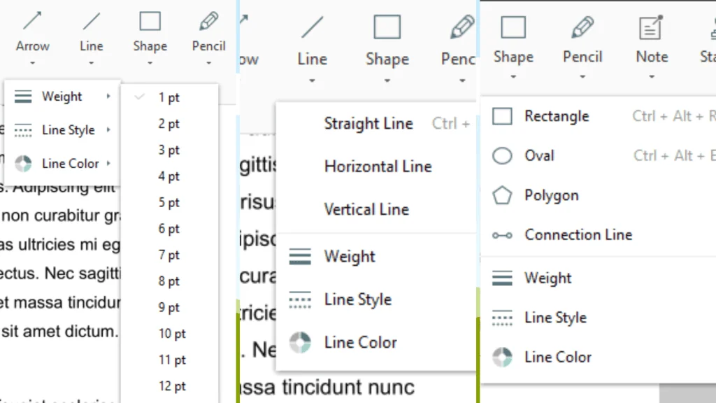 Como editar arquivos pdf com o swifdoo pdf Ferramentas de anotações do programa swifdoo pdf.
